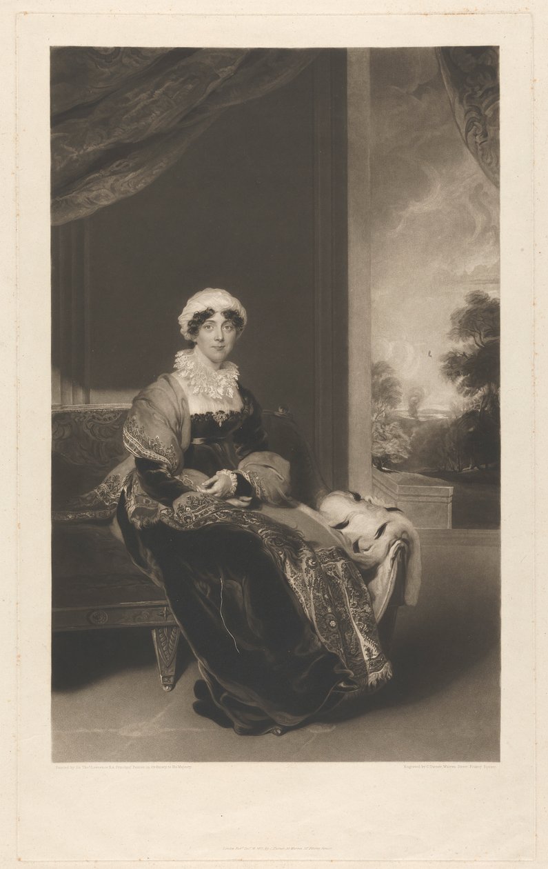 Lady Wigram av Charles Turner