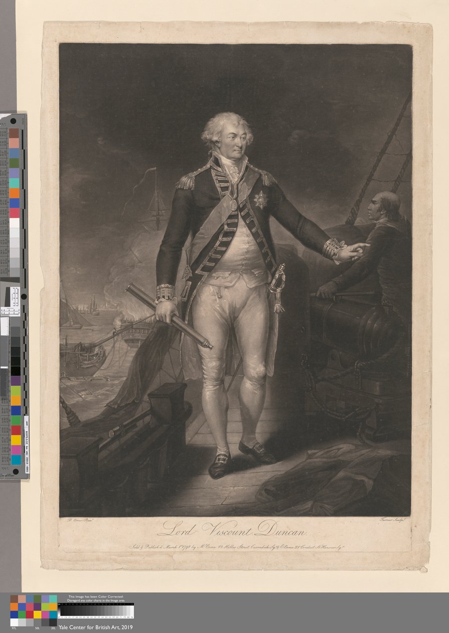 Lord Viscount Duncan av Charles Turner