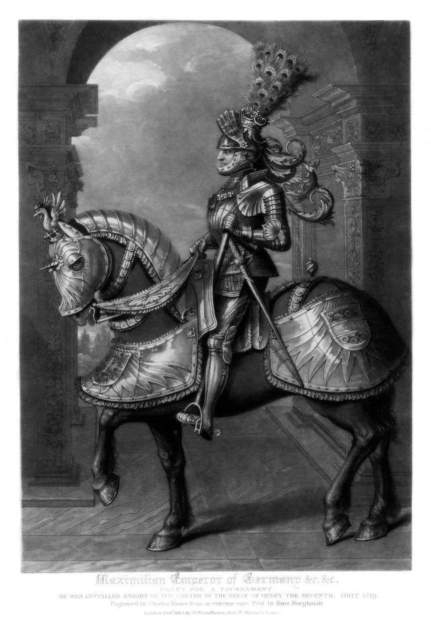 Maximilian I, Den hellige romerske keiser, 1816. av Charles Turner