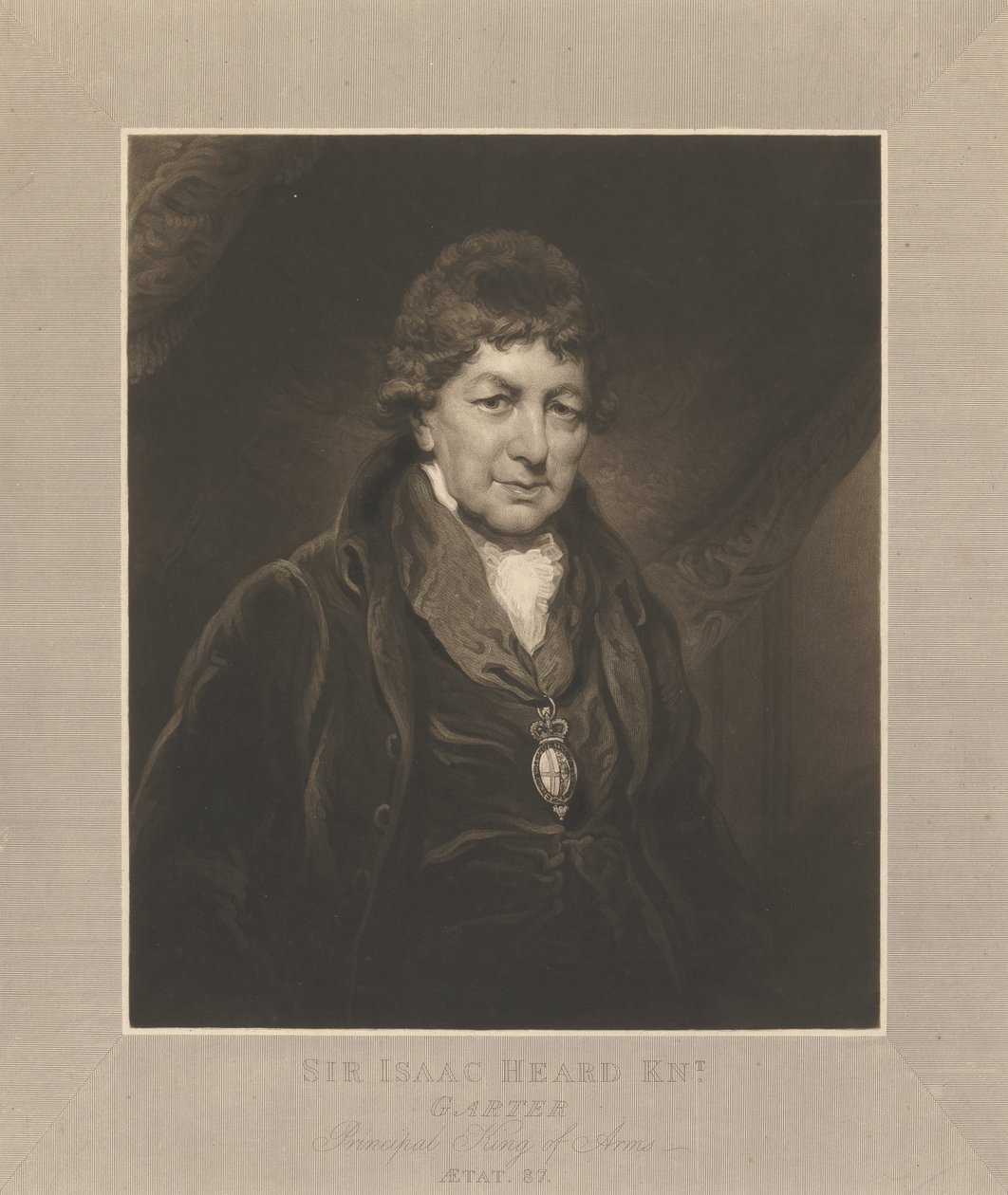 Sir Isaac Heard av Charles Turner