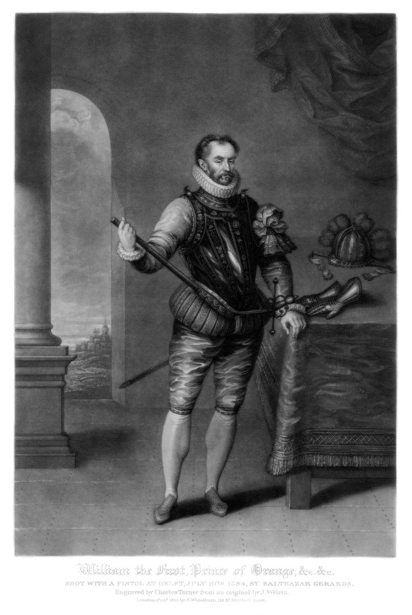 William I, Prince of Orange, 1816. av Charles Turner