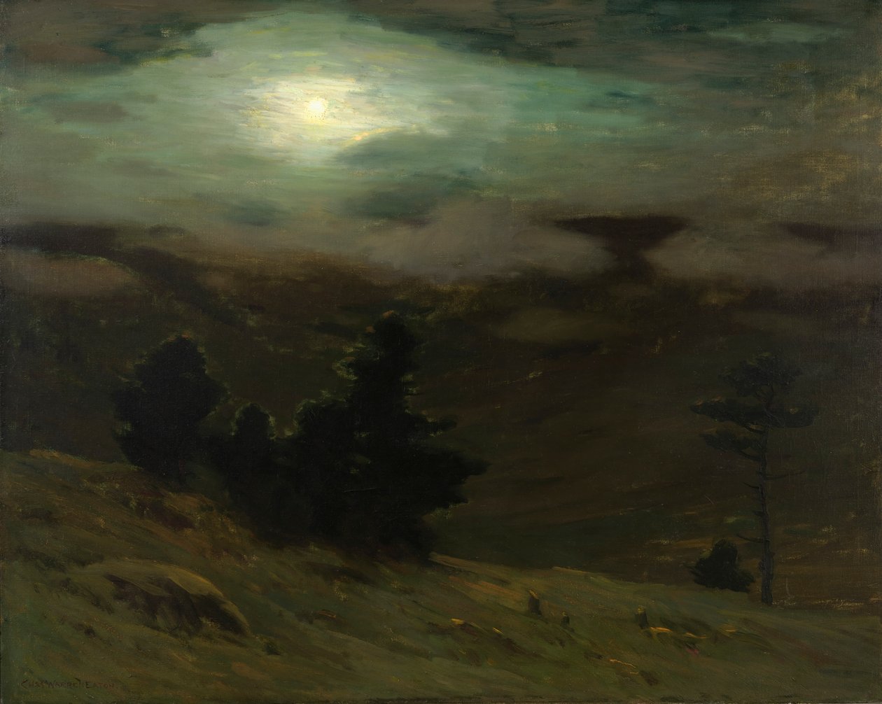 Samler tåker, 1905. av Charles Warren Eaton