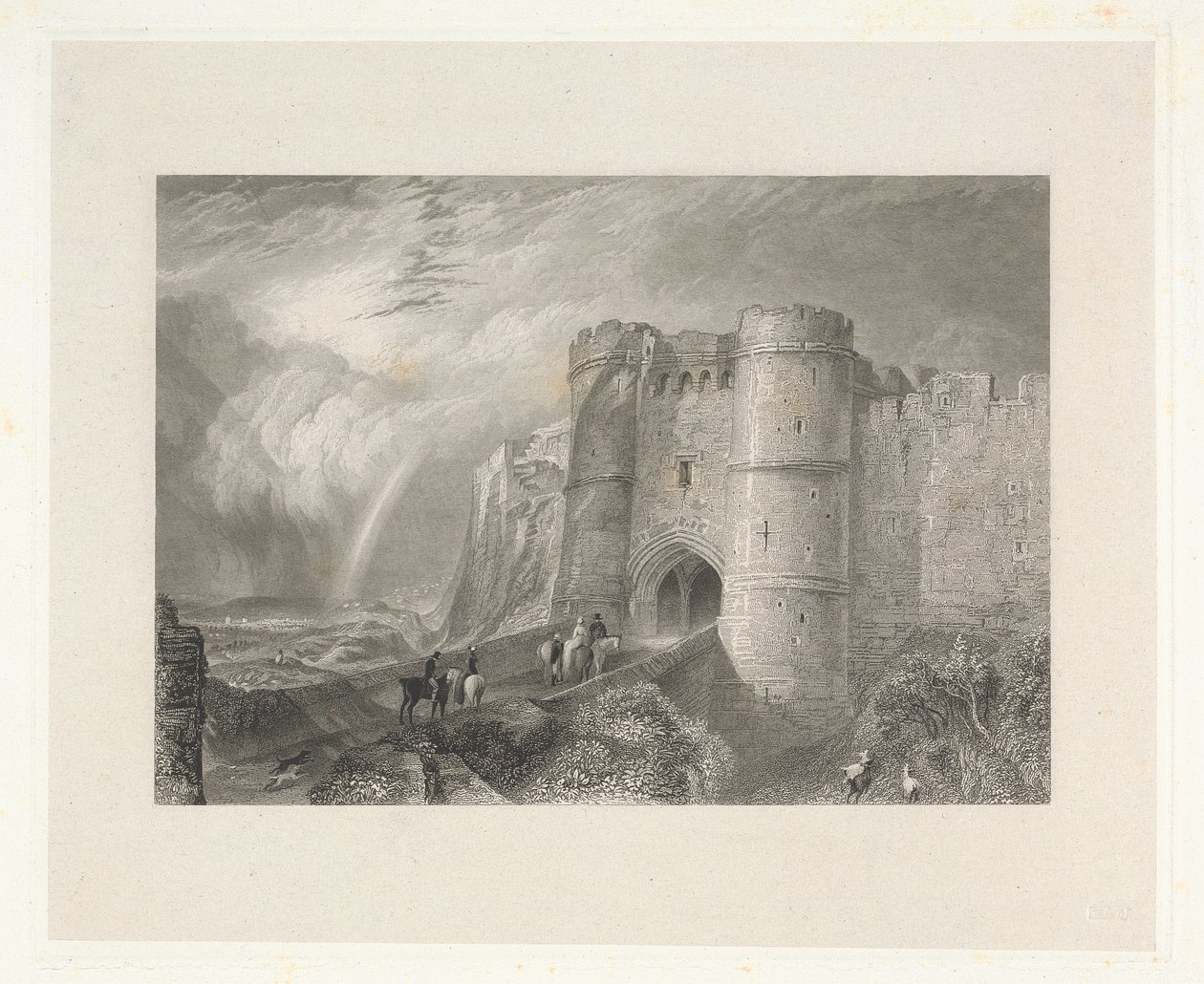 Carisbrook Castle, Isle of Wight av Charles Westwood