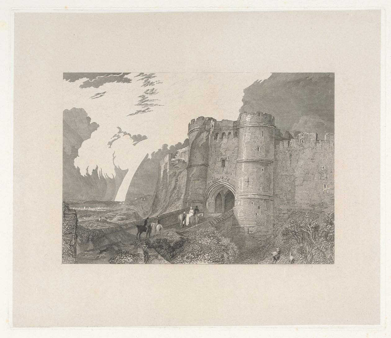 Carisbrook Castle, Isle of Wight av Charles Westwood