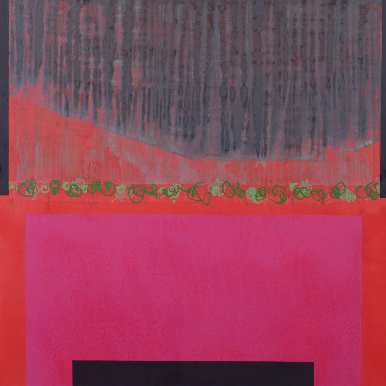 Navnløs, 2000 (olje på lin) av Charlie Millar