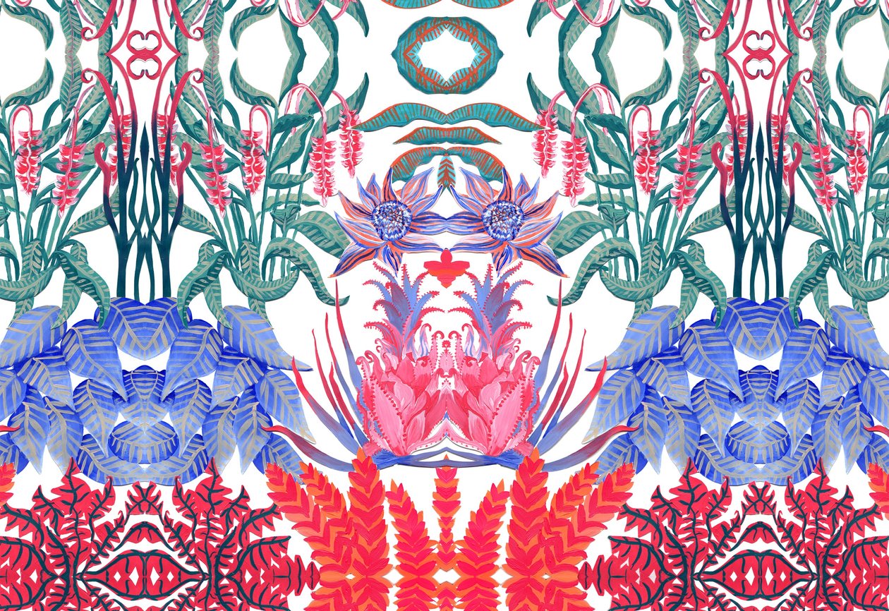 Jungle Jim, 2015 (akryl) av Charlotte Orr