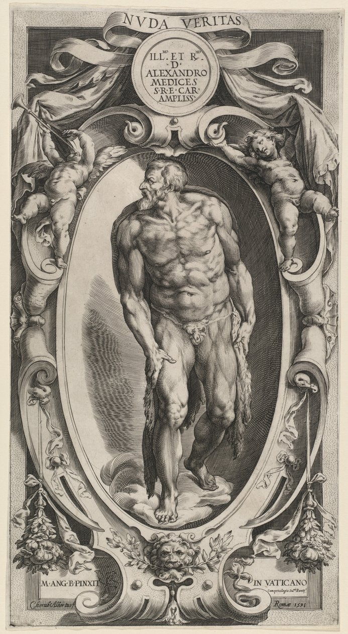 Døperen Johannes, 1591. av Cherubino Alberti