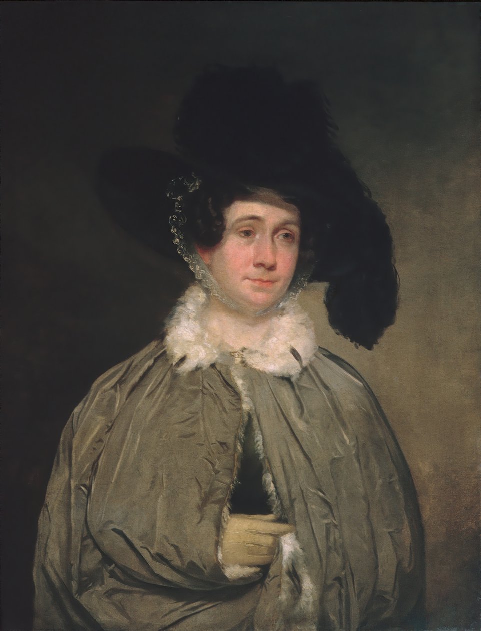 Mrs. Thomas Brewster Coolidge, ca. 1827. av Chester Harding