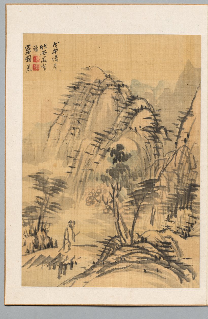 Landskap, 1798. av Chikuseki Nagamachi