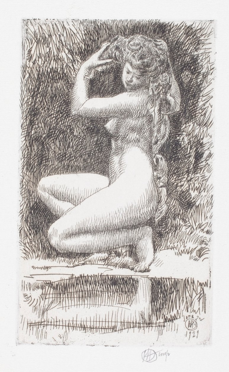 Egeria av Childe Frederick Hassam