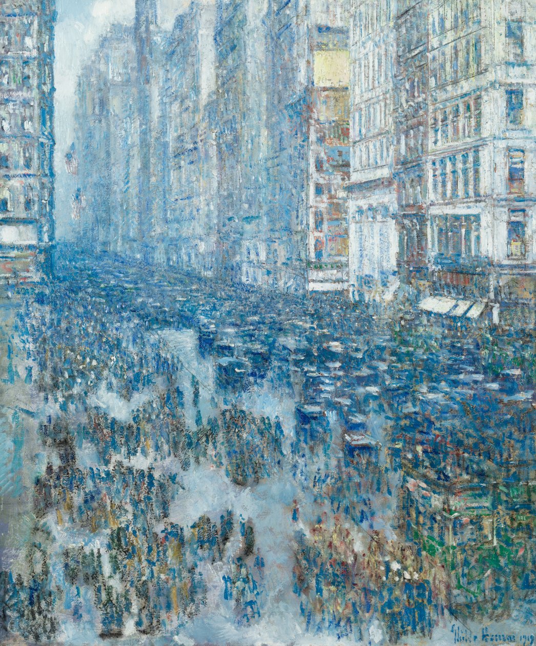 Fifth Avenue av Childe Frederick Hassam