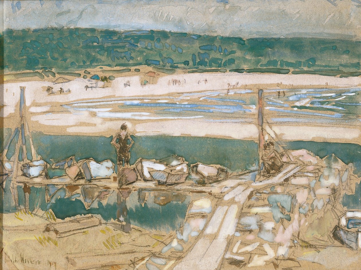 Good Harbor Beach, Gloucester av Childe Frederick Hassam