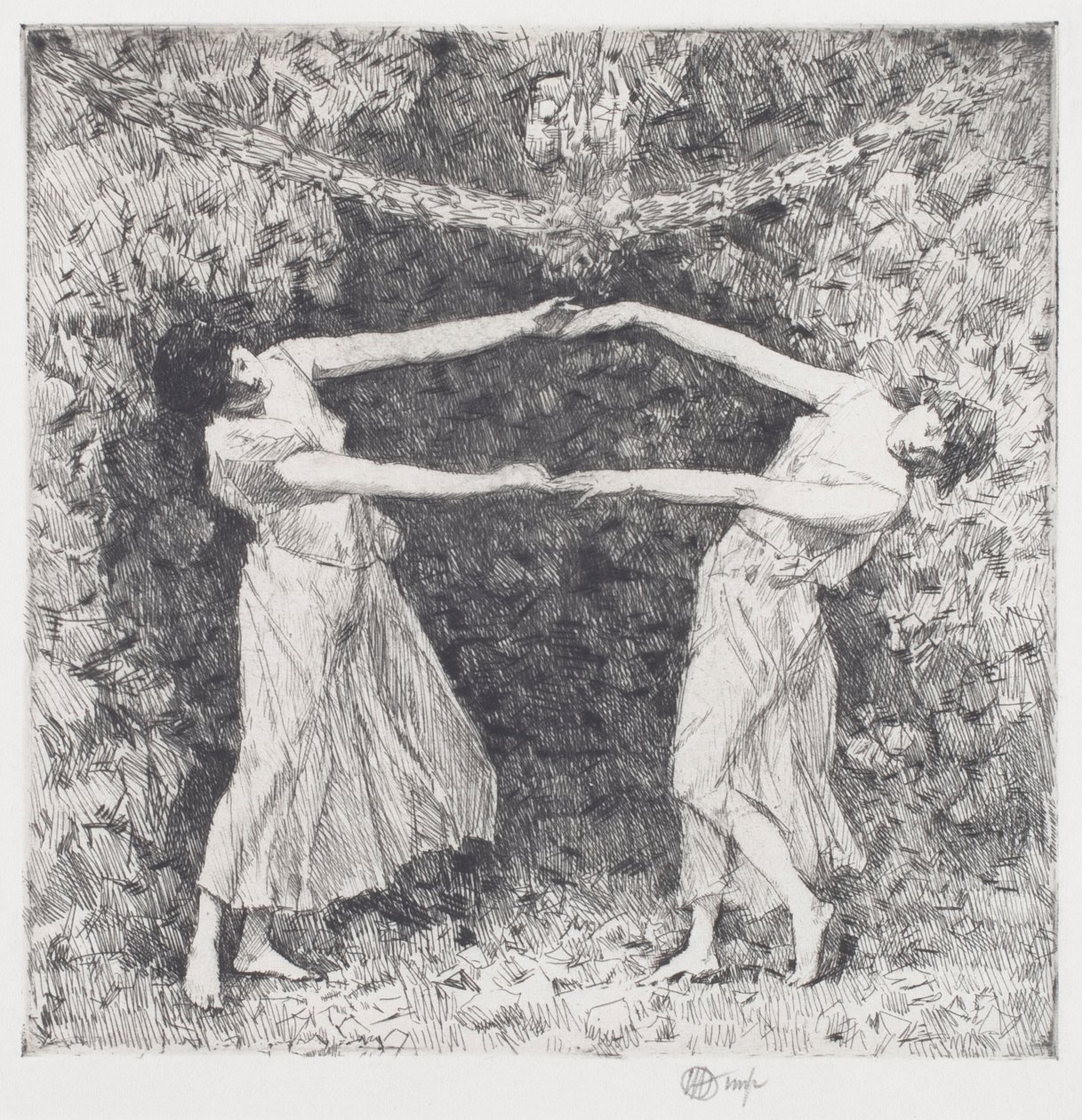 Laurbærdansen av Childe Frederick Hassam