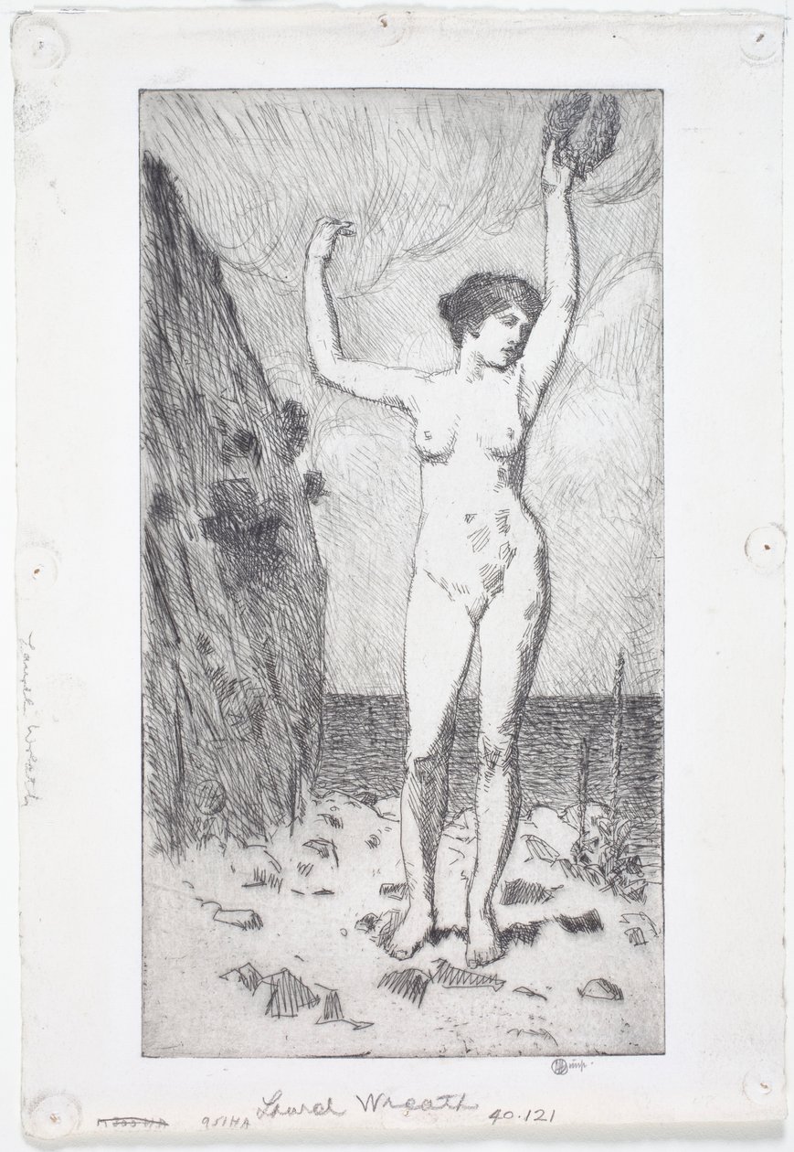 Laurbærkransen av Childe Frederick Hassam