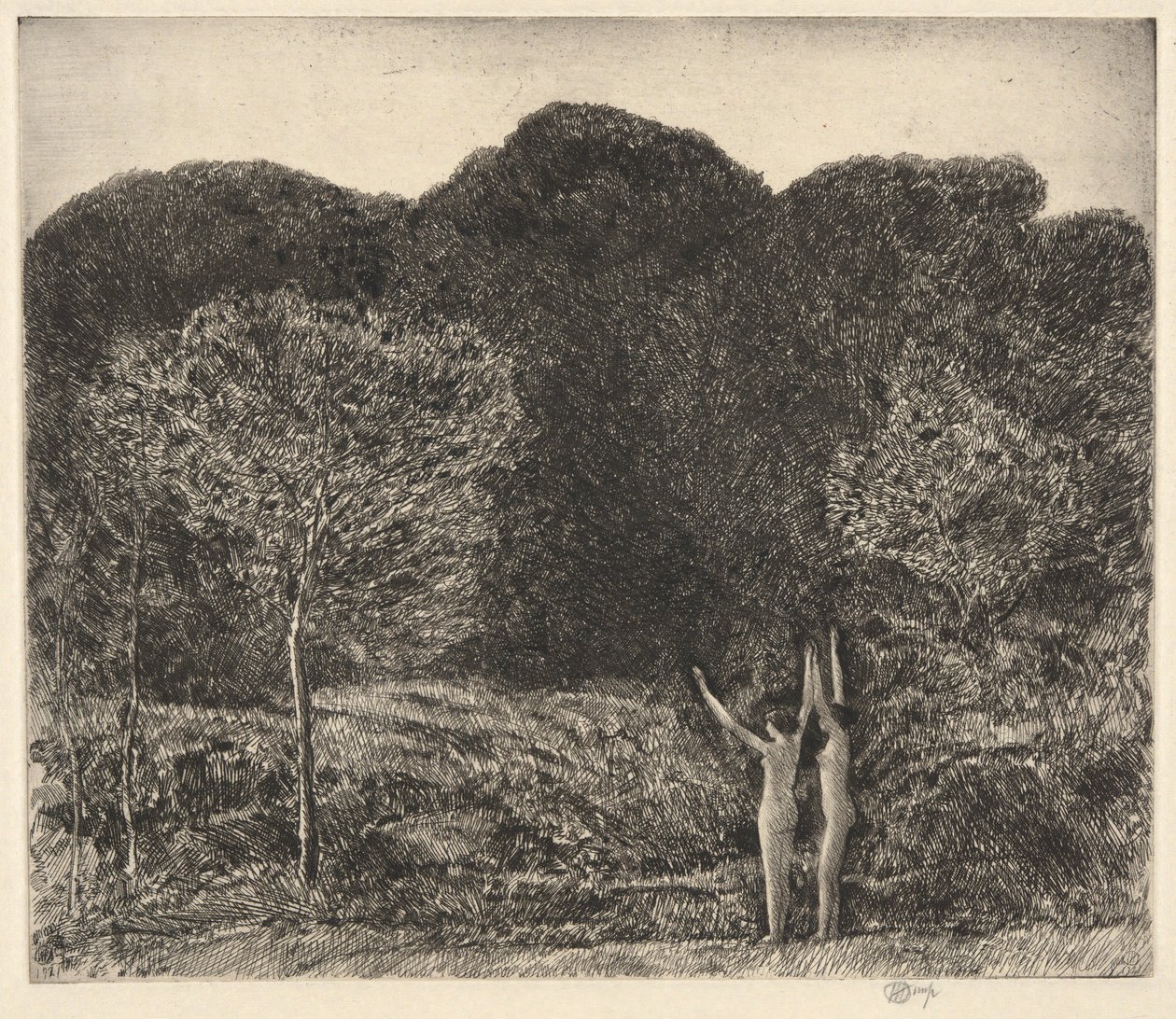 Kveld, Easthampton av Childe Hassam