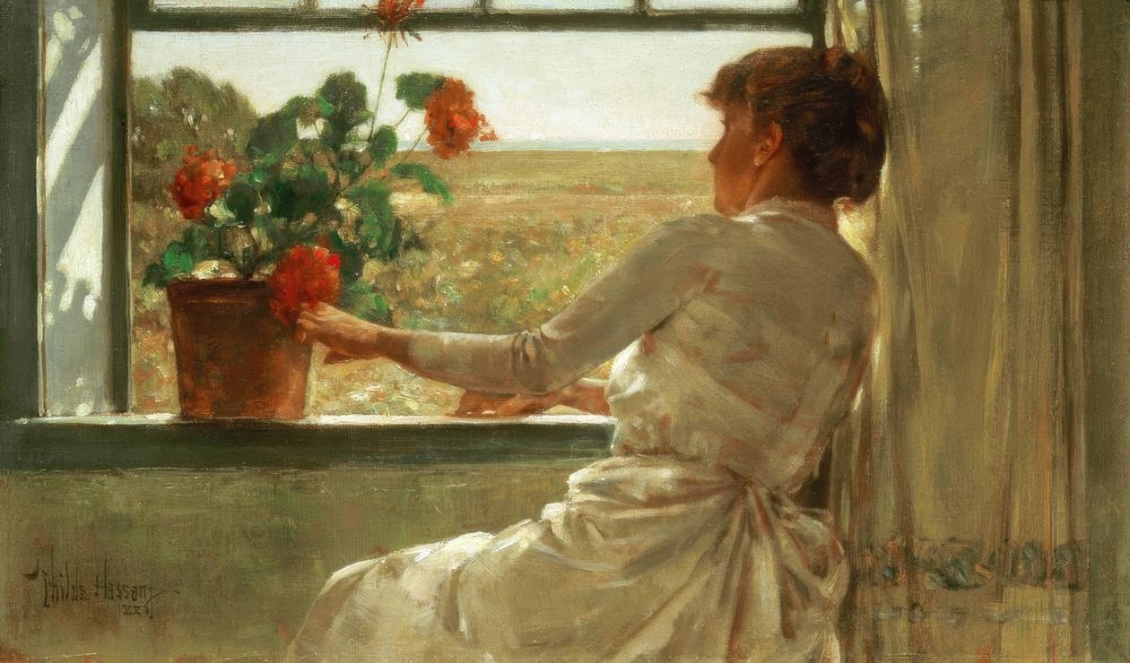 Sommerkveld av Childe Hassam