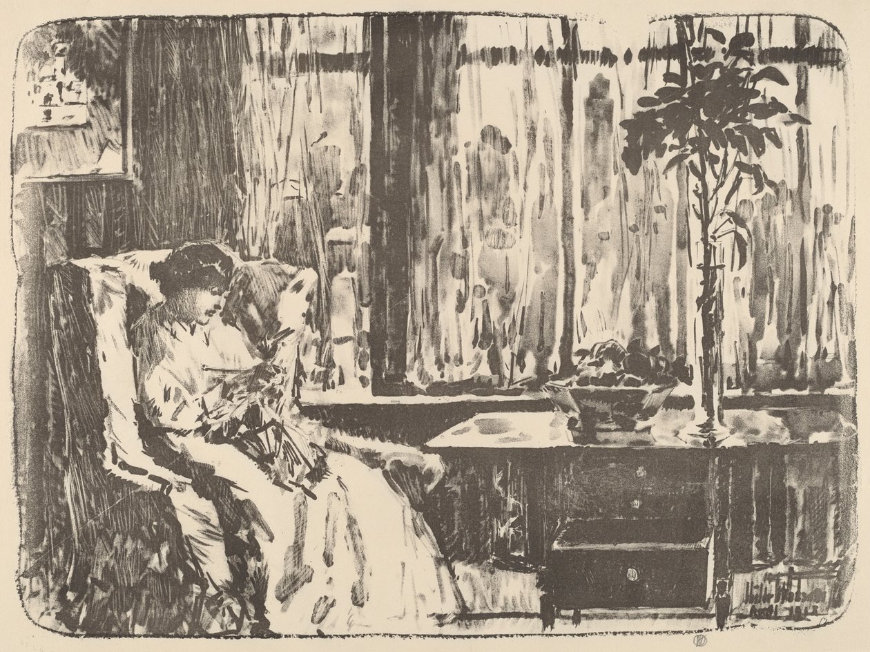 Det brede teppet av Childe Hassam