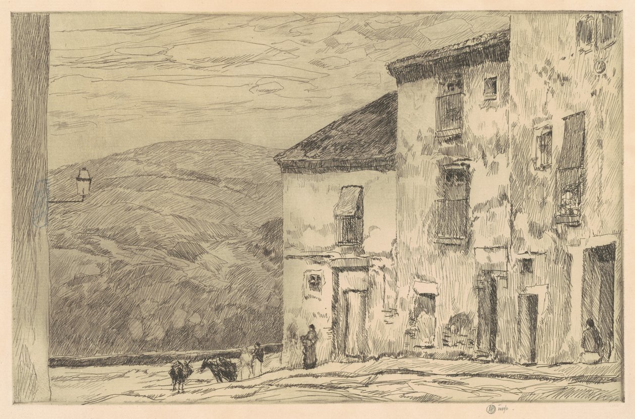 Toledo av Childe Hassam