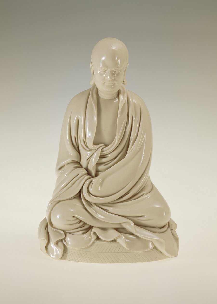 Buddha Vairocana (Dari), Tang-dynastiet (618-907), tidlig på 800-tallet (forgylt blybronse) av Chinese School