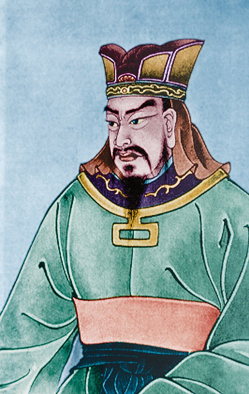 Sun Tzu (6.–5. århundre f.Kr.) av Chinese School