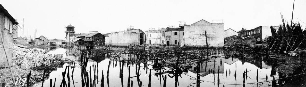 Hankow under revolusjonen, 1911 av Chinese Photographer