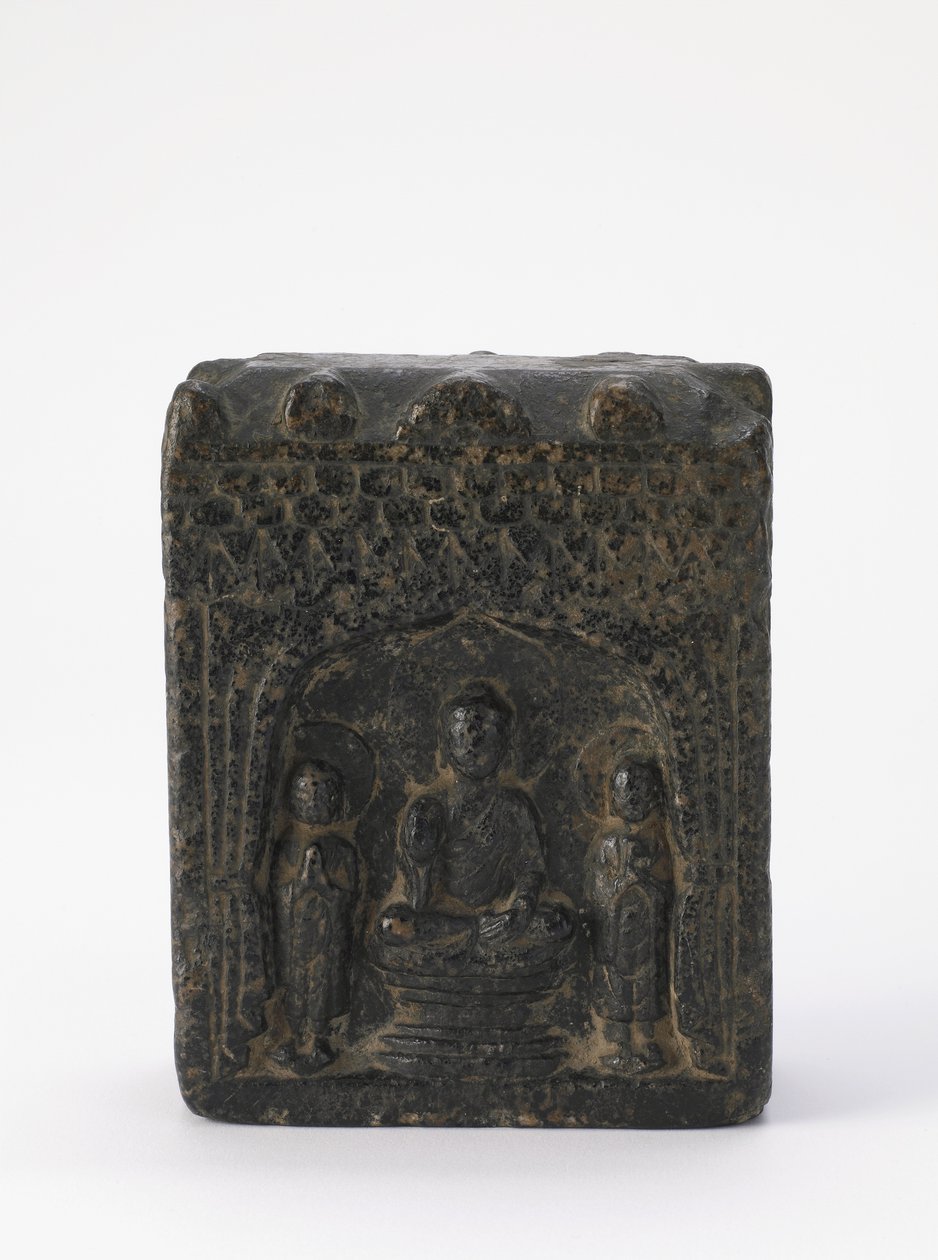 Buddhistisk tavle, divisjonsperiode, 535-557 av Chinese School