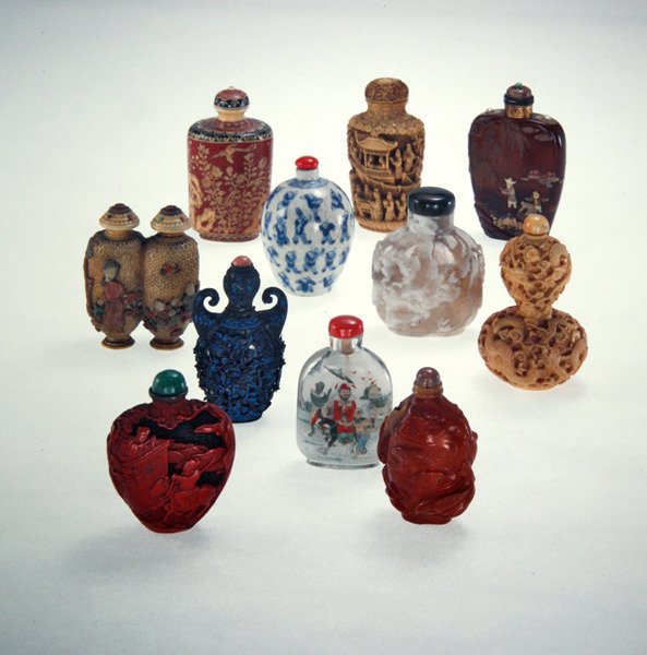 Snusflasker av Ching Period Chinese School