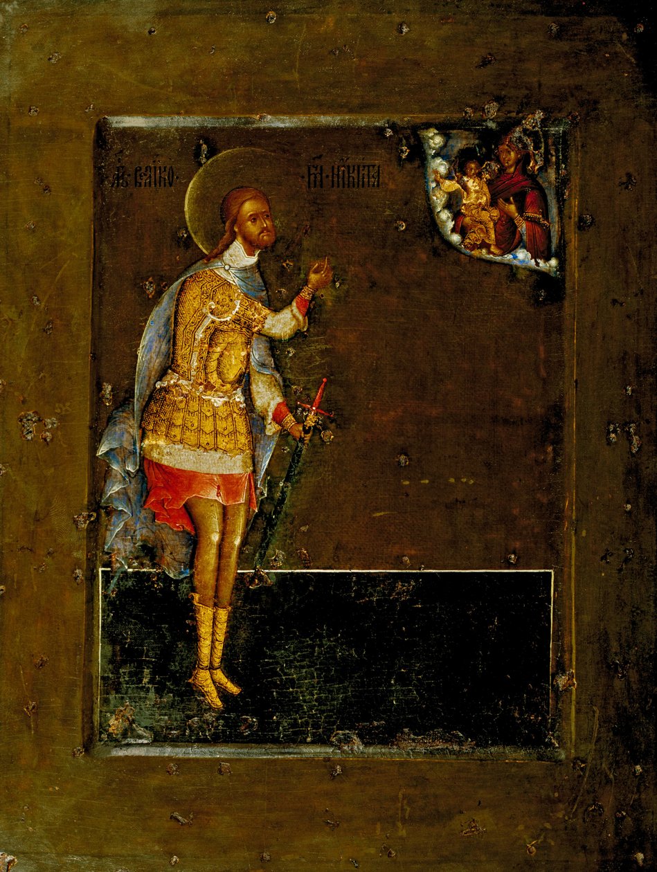 St Nicetas the Warrior av Chirin Prokopy