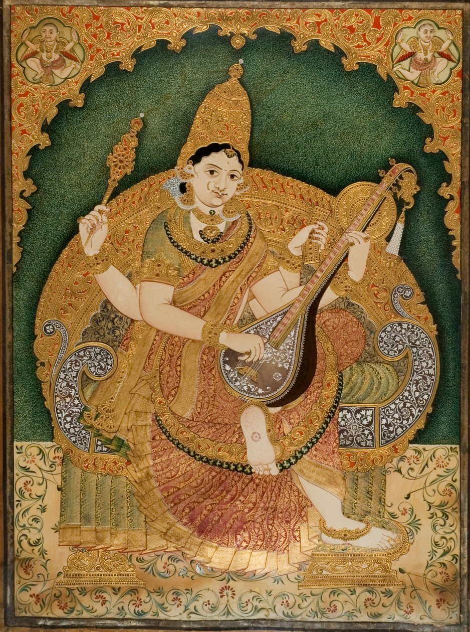 Saraswati av Chitragara Krishnappa