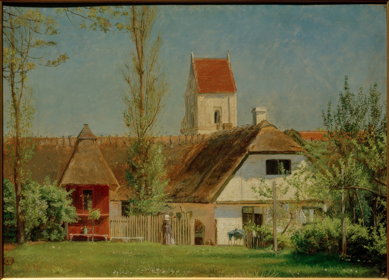 En prestebolig. Hellestedt av Christen Dalsgaard