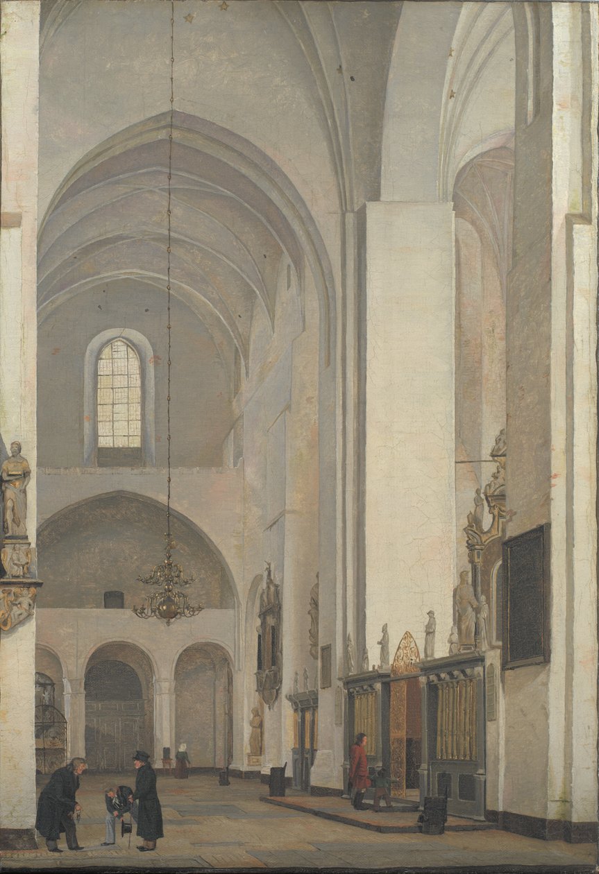 Tverrskipet til Århus domkirke av Christen Købke