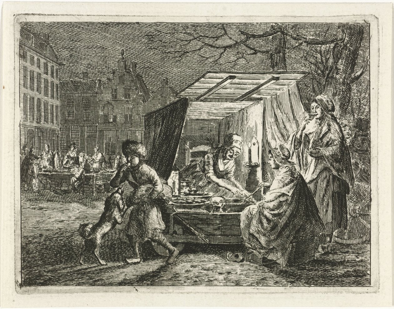 Oliebollen stall av Christiaan Meijer