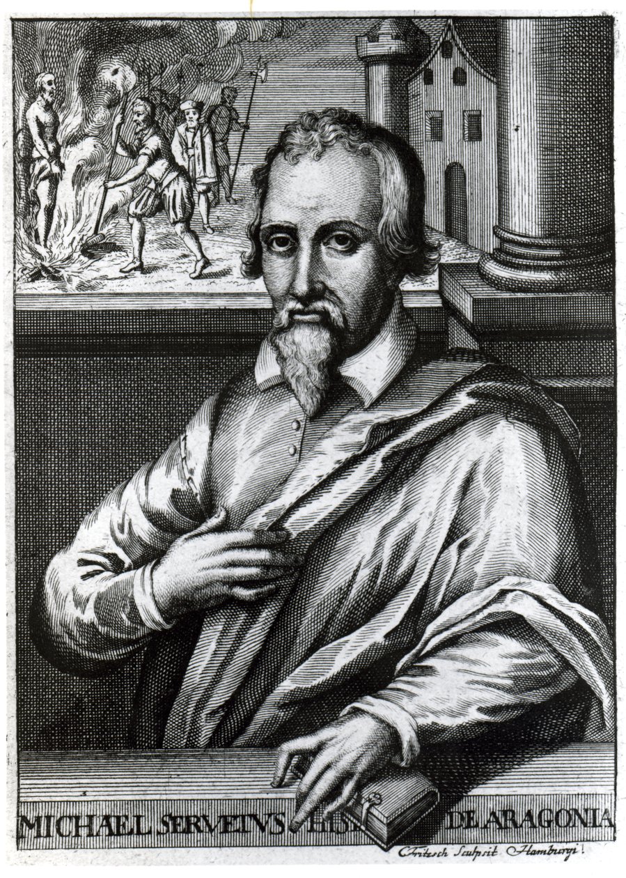 Michael Servetus (1511-53) av Christian Friedrich Fritzsch