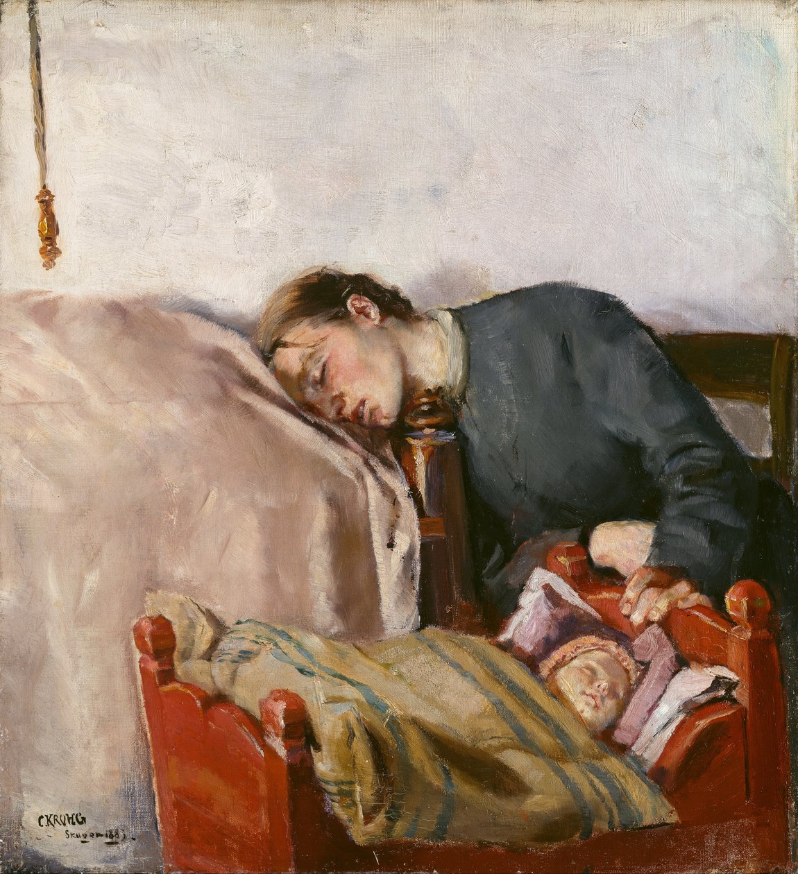 Mor og barn av Christian Krohg