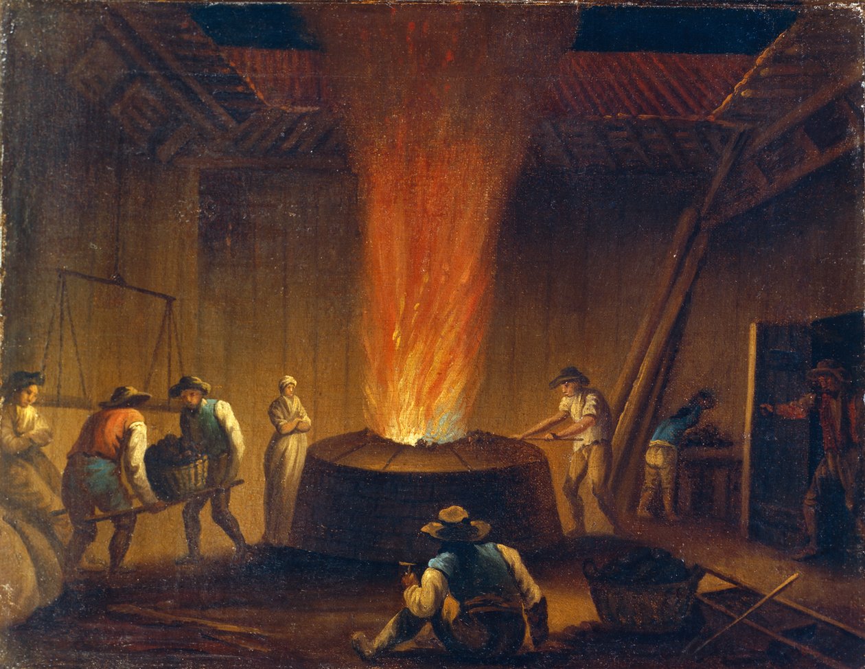 Bærum smeltehytte av Christian August Lorentzen