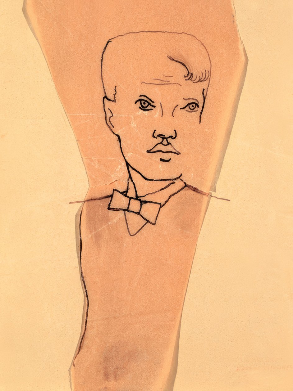 Portrett av Rene Crevel av Christian Bérard