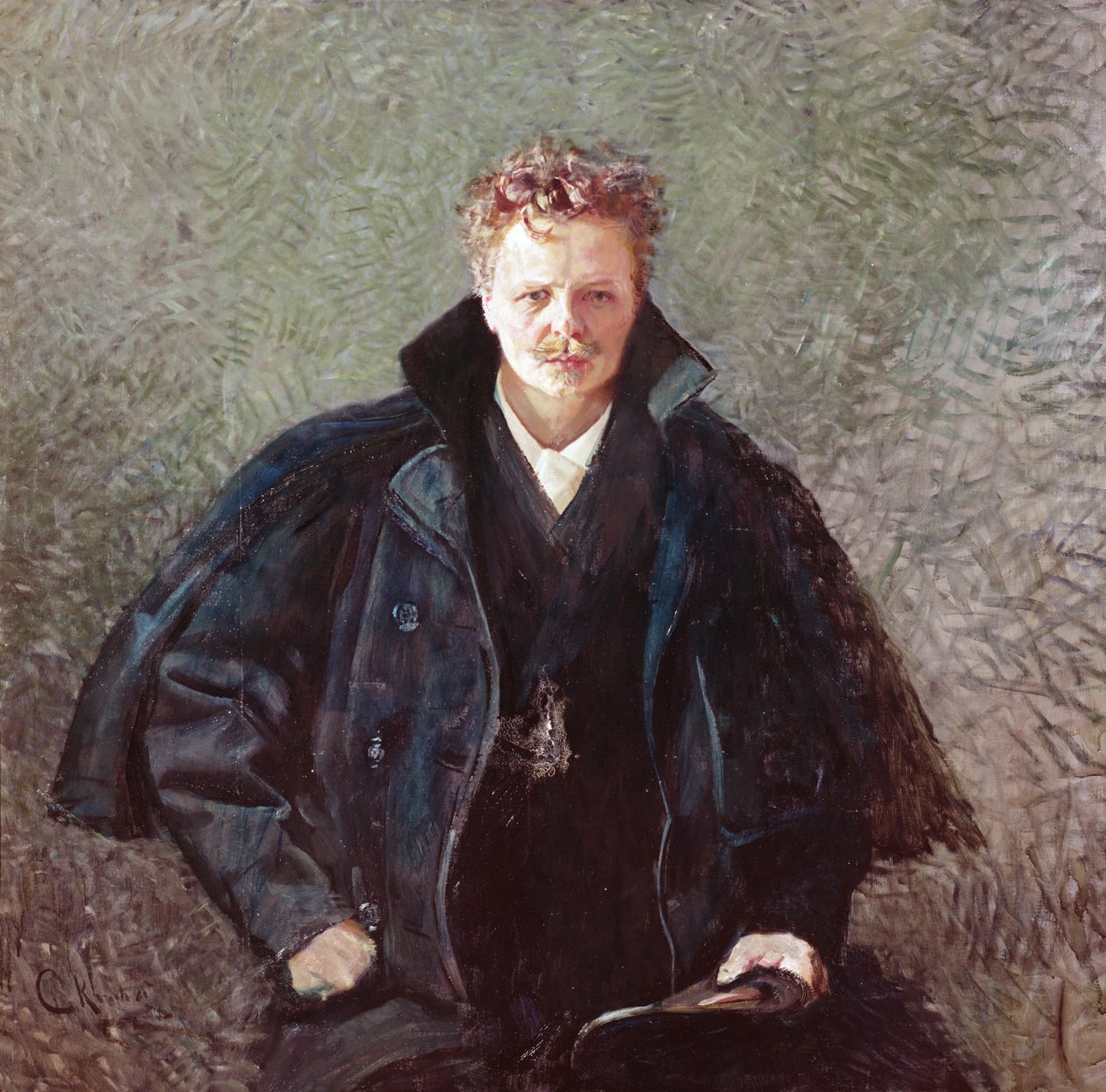 August Strindberg av Christian Krohg