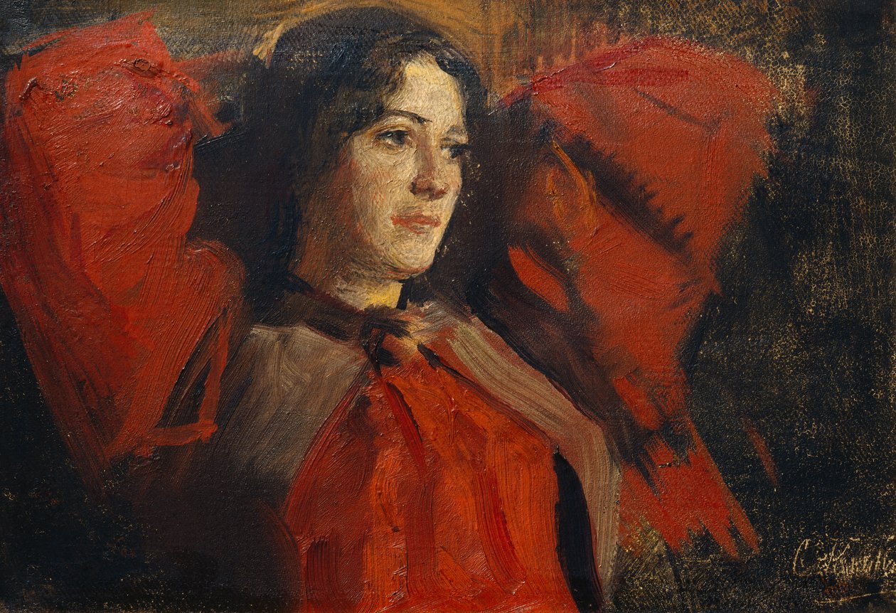 Frøken Anna Diriks av Christian Krohg