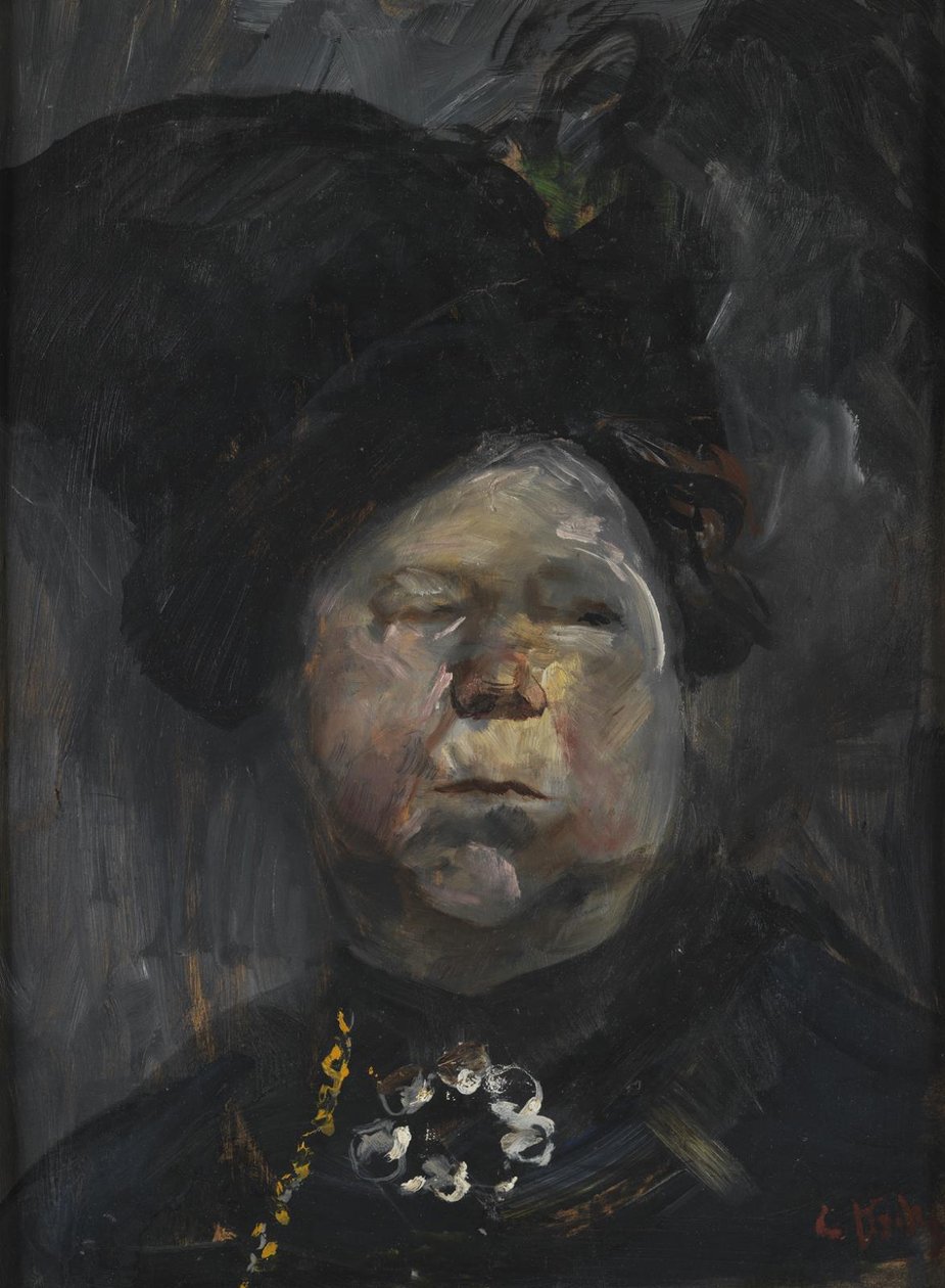 Fru Blom av Christian Krohg