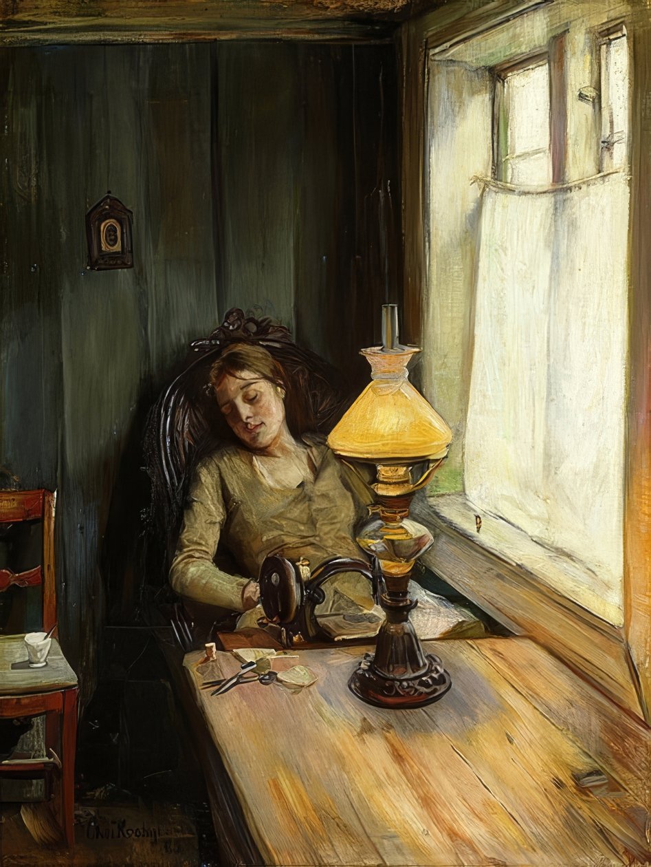 Trett. 1885 av Christian Krohg
