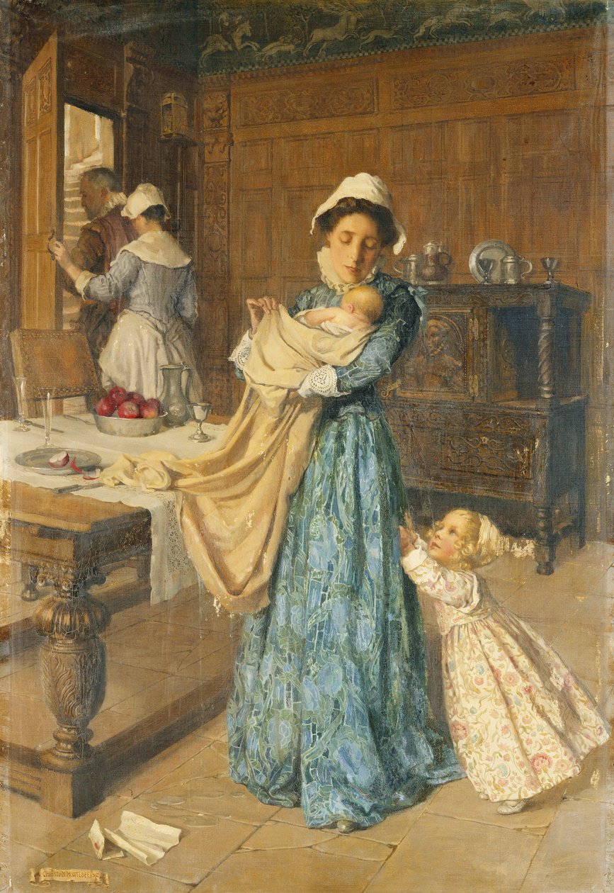 A Waif from the Sea, 1912 av Christian Mary Wilbee