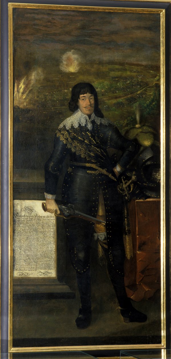 Bernhard, hertug av Weimar, 1630 av Christian Richter