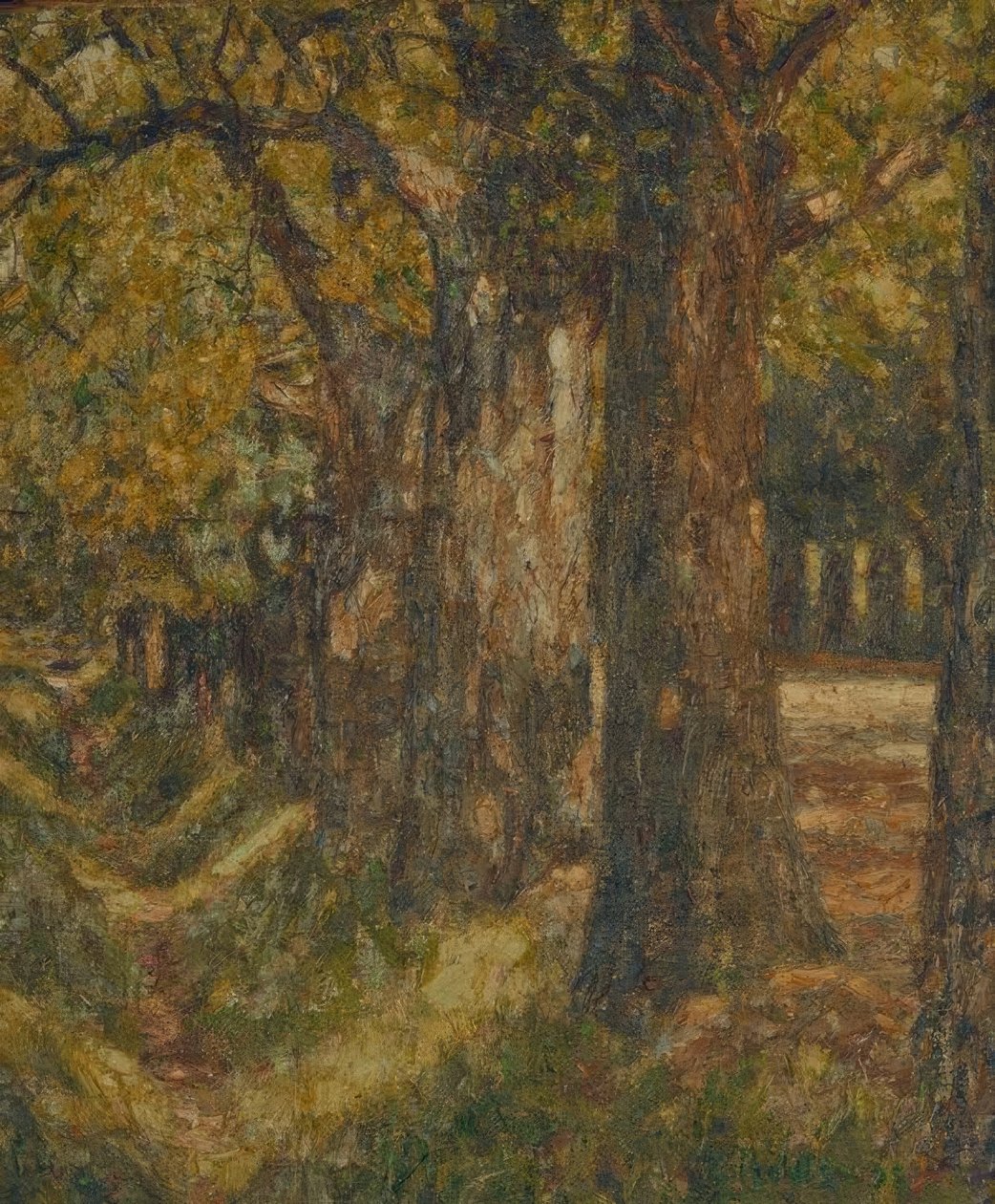 Belvedere Allee midtsommer av Christian Rohlfs