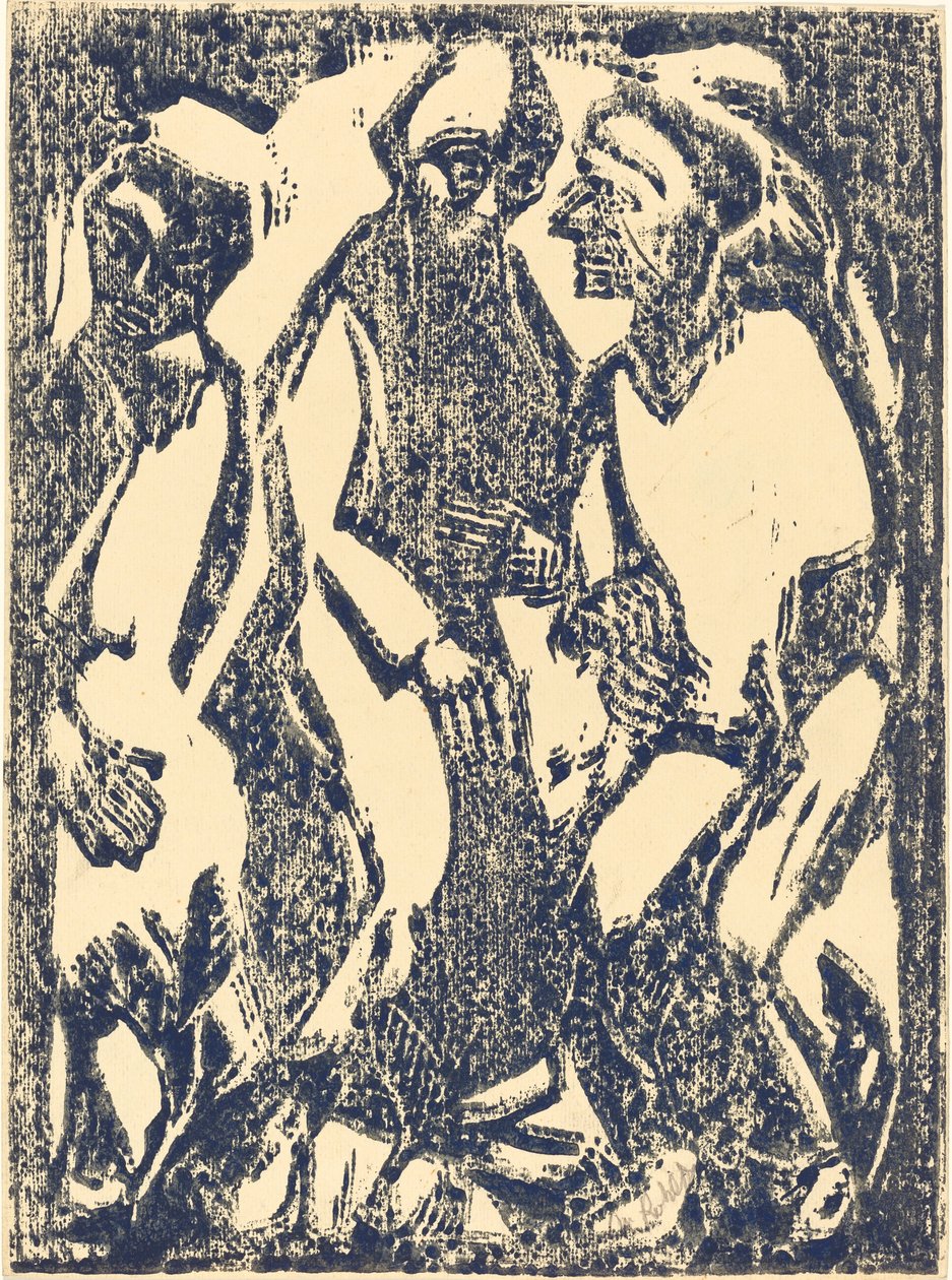 Overveielsesråd, 1913. av Christian Rohlfs