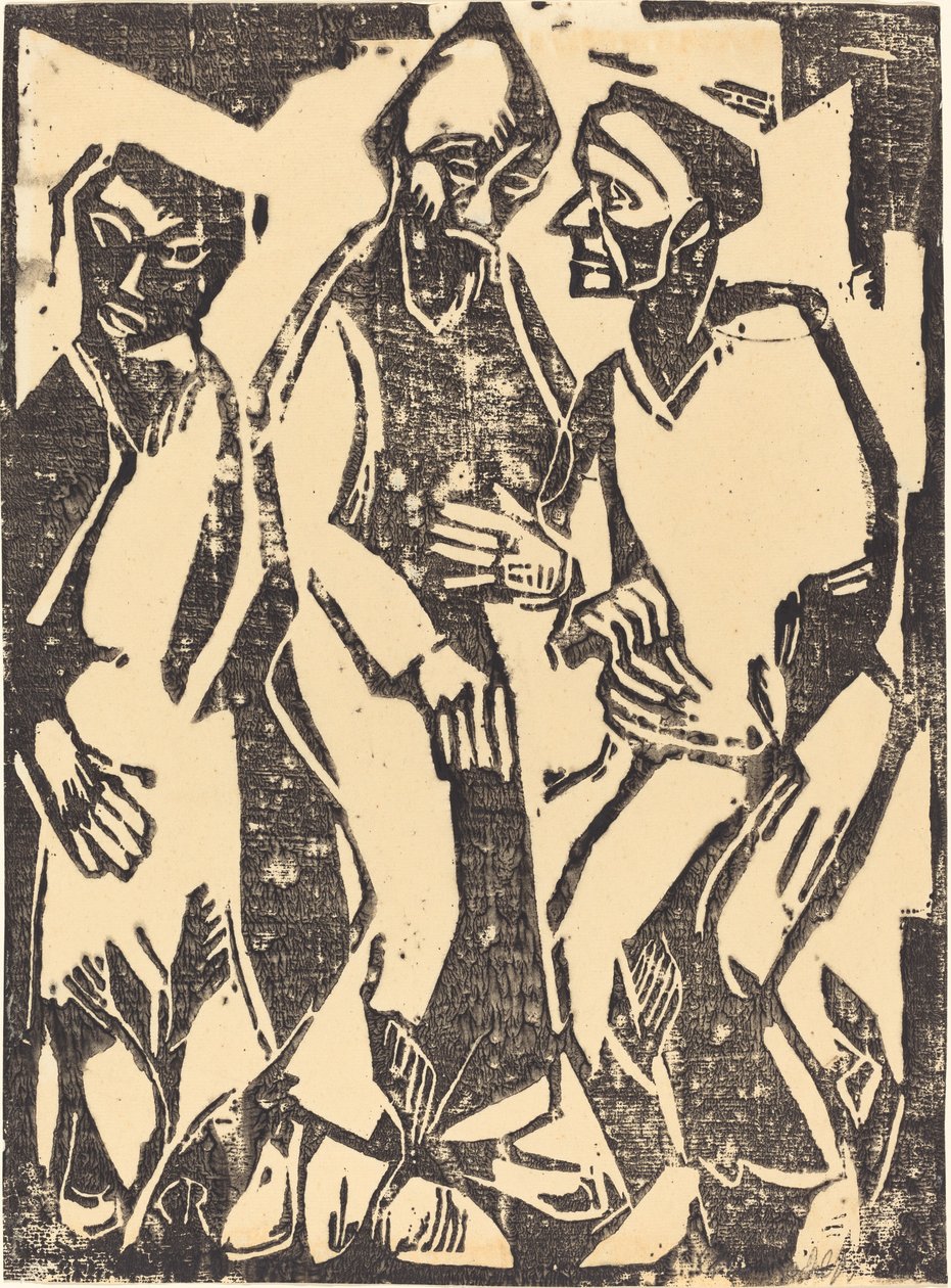 Overveielsesråd, 1913. av Christian Rohlfs