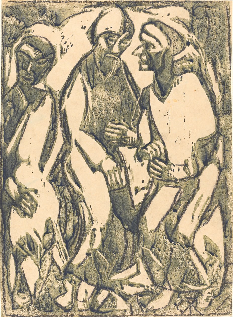 Overveielsesråd, 1913. av Christian Rohlfs