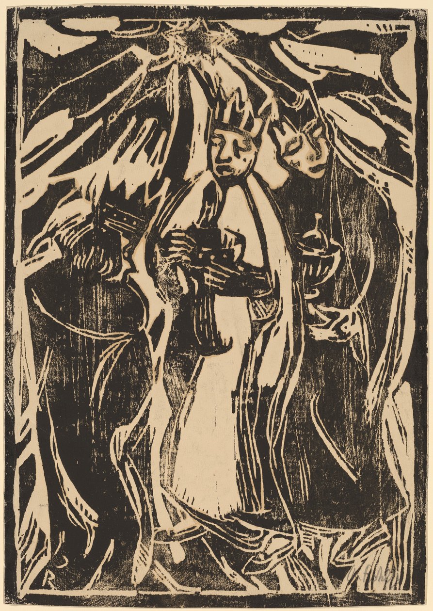 Magien. 1910. av Christian Rohlfs