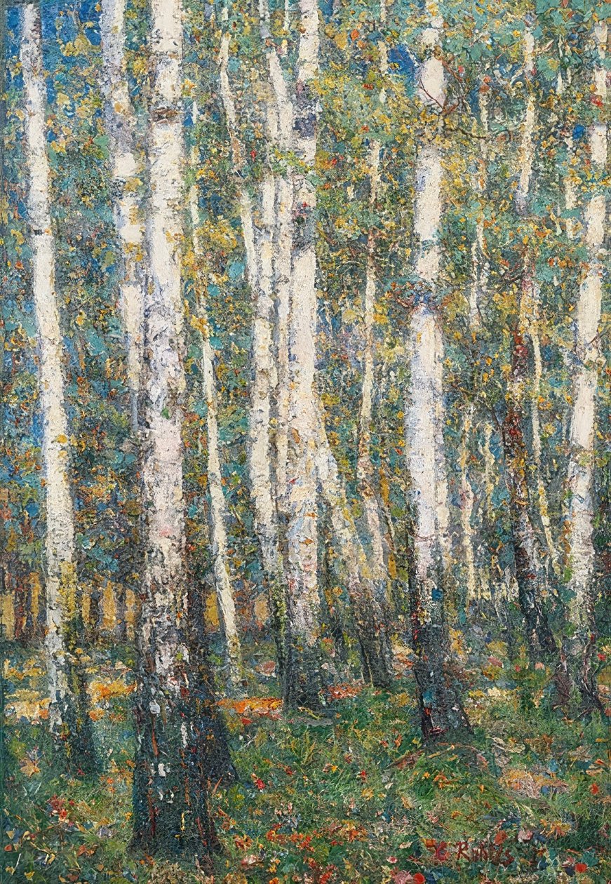 Waldinneres av Christian Rohlfs
