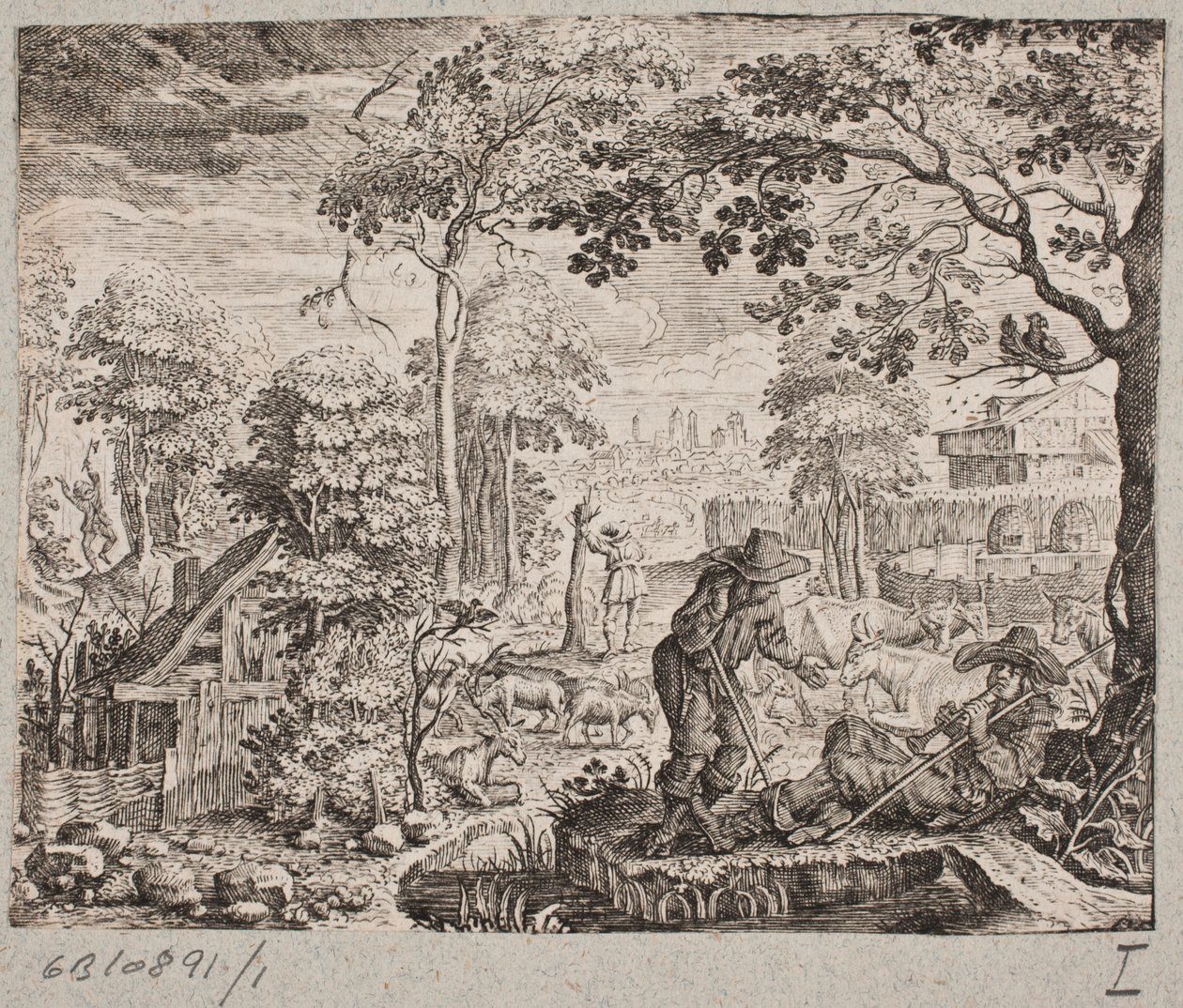 Den første eclogue av Christian Rothgiesser