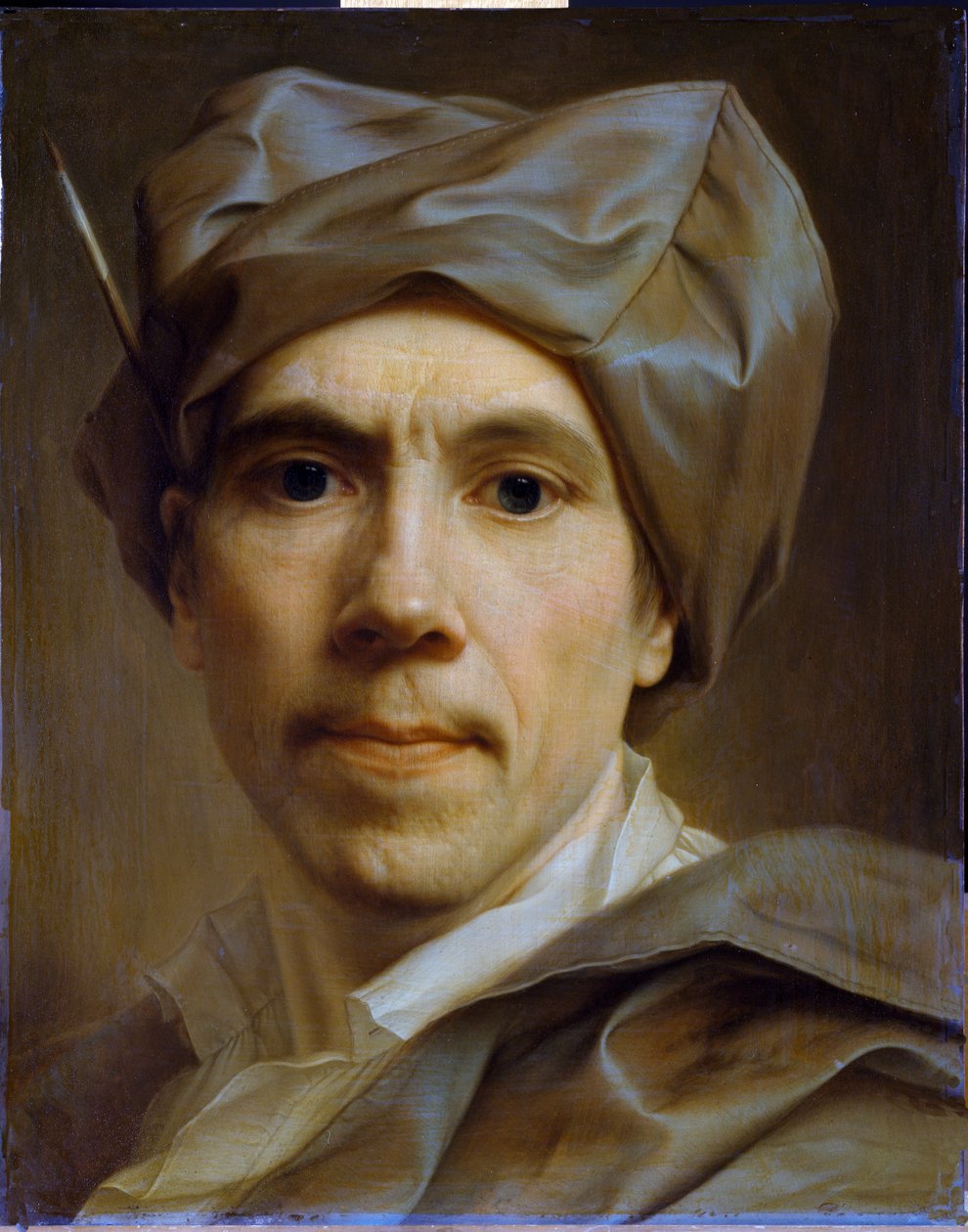 Selvportrett, ca. 1747 (olje på kobber) av Christian Seybold